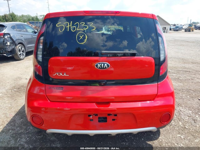 2018 Kia Soul + მანქანა იყიდება აუქციონზე, vin: KNDJP3A51J7576233, აუქციონის ნომერი: 45940055