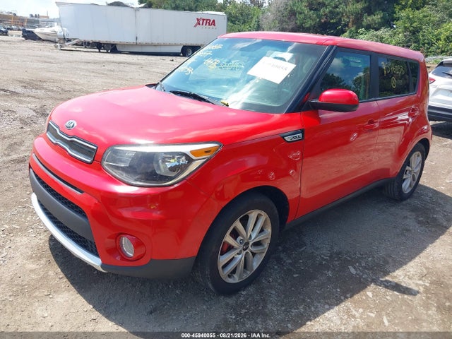 2018 Kia Soul + მანქანა იყიდება აუქციონზე, vin: KNDJP3A51J7576233, აუქციონის ნომერი: 45940055