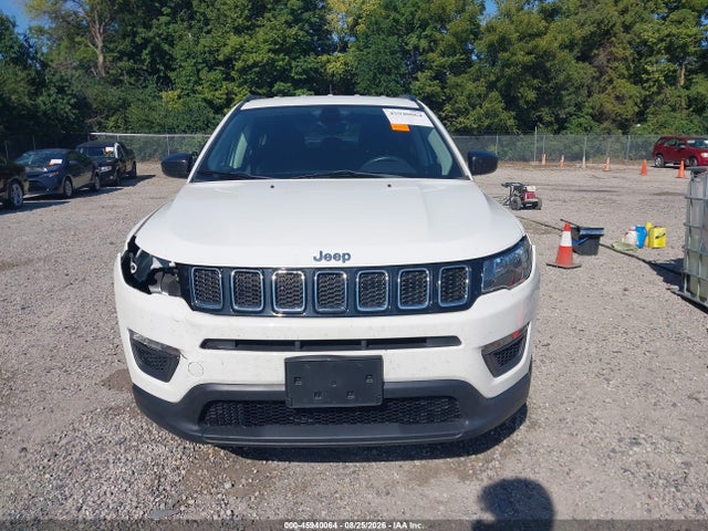 45940064 :رقم المزاد ، 3C4NJDABXHT647255 vin ، 2017 Jeep New Compass Sport 4x4 مزاد بيع