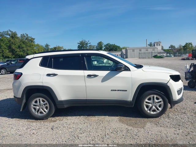 45940064 :رقم المزاد ، 3C4NJDABXHT647255 vin ، 2017 Jeep New Compass Sport 4x4 مزاد بيع