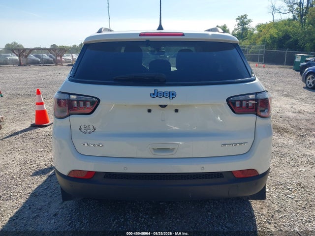 45940064 :رقم المزاد ، 3C4NJDABXHT647255 vin ، 2017 Jeep New Compass Sport 4x4 مزاد بيع