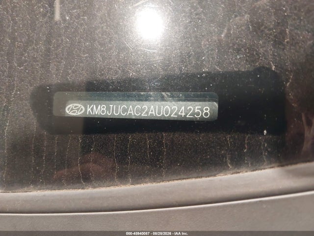 Aukcja sprzedaży 2010 Hyundai Tucson Limited, vin: KM8JUCAC2AU024258, numer aukcji: 45940087