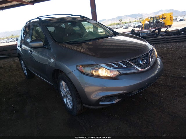 2013 Nissan Murano Sl მანქანა იყიდება აუქციონზე, vin: JN8AZ1MW8DW306000, აუქციონის ნომერი: 45940122