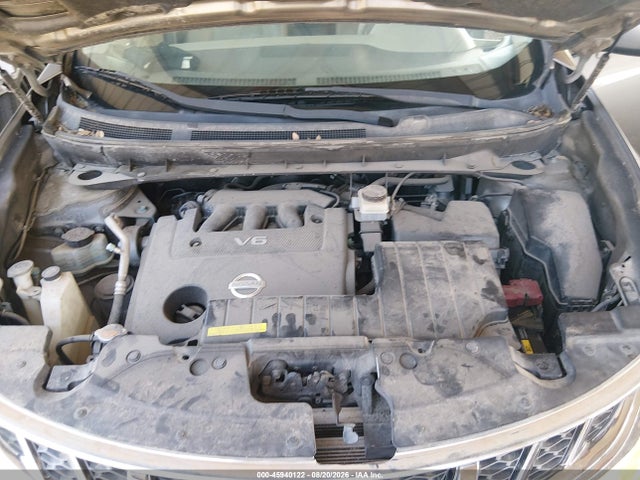 2013 Nissan Murano Sl მანქანა იყიდება აუქციონზე, vin: JN8AZ1MW8DW306000, აუქციონის ნომერი: 45940122