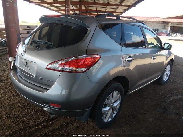2013 Nissan Murano Sl მანქანა იყიდება აუქციონზე, vin: JN8AZ1MW8DW306000, აუქციონის ნომერი: 45940122