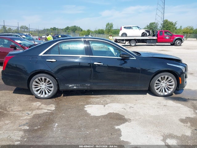 2015 Cadillac Cts Luxury მანქანა იყიდება აუქციონზე, vin: 1G6AX5S38F0120550, აუქციონის ნომერი: 45940147