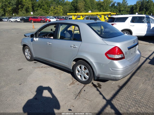 2007 Nissan Versa 1.8sl მანქანა იყიდება აუქციონზე, vin: 3N1BC11E27L446022, აუქციონის ნომერი: 45940154