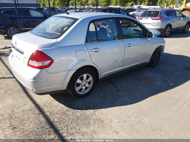 2007 Nissan Versa 1.8sl მანქანა იყიდება აუქციონზე, vin: 3N1BC11E27L446022, აუქციონის ნომერი: 45940154