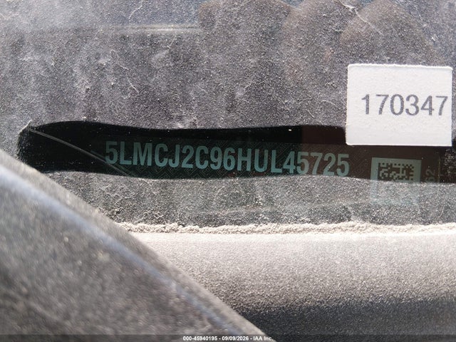 45940195 :رقم المزاد ، 5LMCJ2C96HUL45725 vin ، 2017 Lincoln Mkc Select مزاد بيع