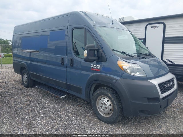 45940215 :رقم المزاد ، 3C6URVJG6LE108156 vin ، 2020 Ram Promaster 3500 Cargo Van High Roof 159 Wb Ext مزاد بيع