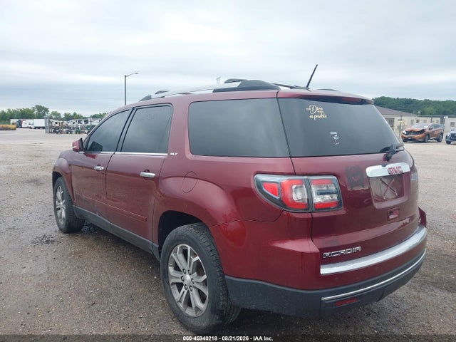 45940218 :رقم المزاد ، 1GKKVRKD5GJ150063 vin ، 2016 Gmc Acadia Slt-1 مزاد بيع