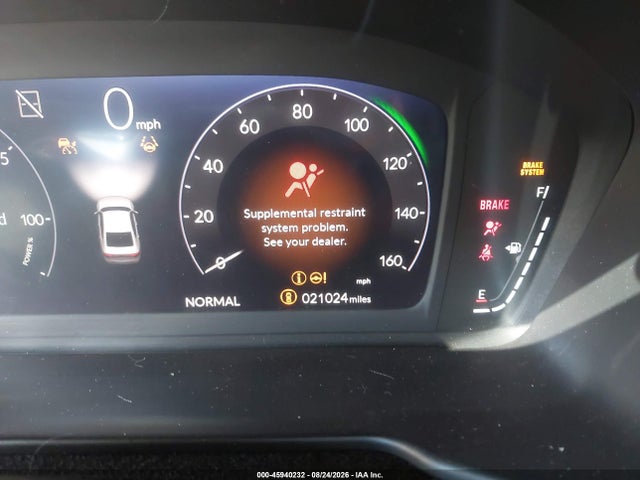 Aukcja sprzedaży 2025 Honda Accord Hybrid Sport, vin: 1HGCY2F58SA072695, numer aukcji: 45940232