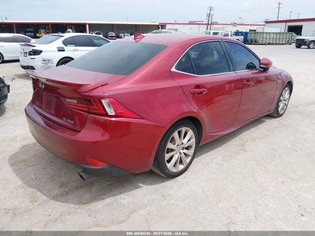 45940248 :رقم المزاد ، JTHBF1D20E5029337 vin ، 2014 Lexus Is 250 مزاد بيع