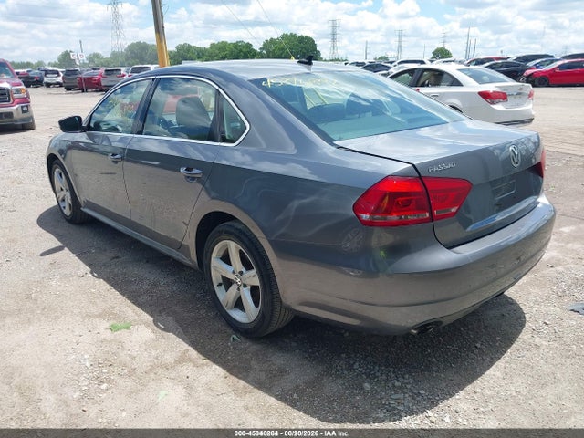 45940264 :رقم المزاد ، 1VWBH7A31DC001887 vin ، 2013 Volkswagen Passat 2.5l Se مزاد بيع
