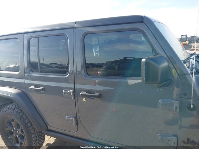 45940269 :رقم المزاد ، 1C4HJXDM7MW524965 vin ، 2021 Jeep Wrangler Unlimited Willys 4x4 مزاد بيع