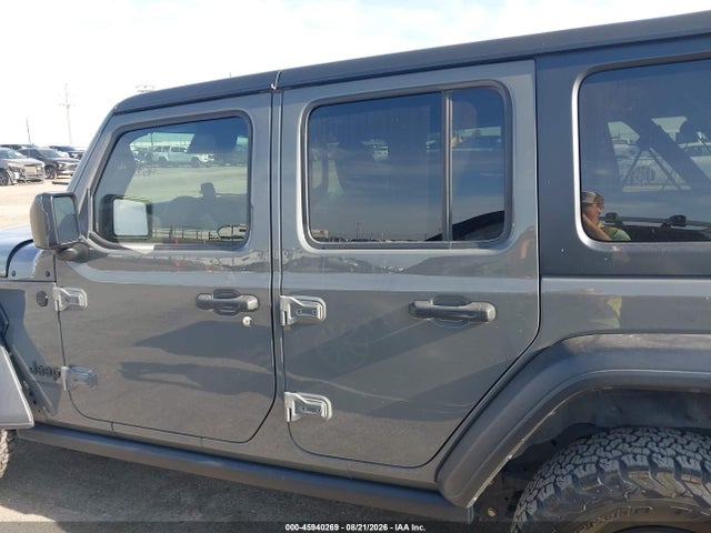 45940269 :رقم المزاد ، 1C4HJXDM7MW524965 vin ، 2021 Jeep Wrangler Unlimited Willys 4x4 مزاد بيع