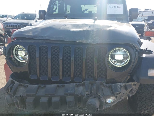 45940269 :رقم المزاد ، 1C4HJXDM7MW524965 vin ، 2021 Jeep Wrangler Unlimited Willys 4x4 مزاد بيع