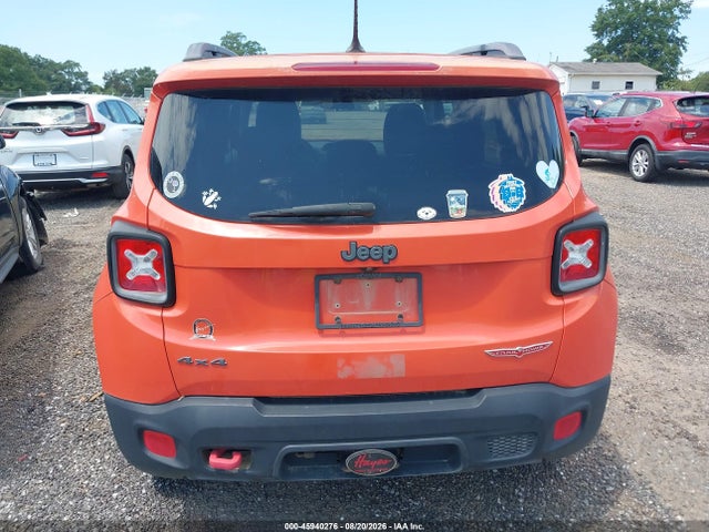 2015 Jeep Renegade Trailhawk მანქანა იყიდება აუქციონზე, vin: ZACCJBCT4FPC25388, აუქციონის ნომერი: 45940276