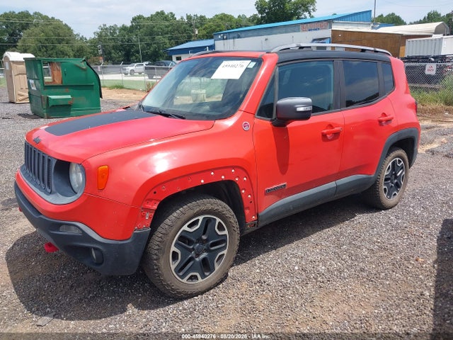 2015 Jeep Renegade Trailhawk მანქანა იყიდება აუქციონზე, vin: ZACCJBCT4FPC25388, აუქციონის ნომერი: 45940276