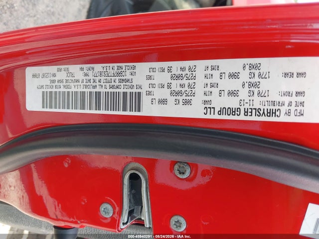 45940291 :رقم المزاد ، 1C6RR7FT7ES181771 vin ، 2014 Ram 1500 Express مزاد بيع