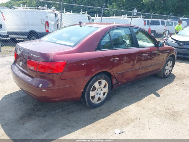 2009 Hyundai Sonata Gls მანქანა იყიდება აუქციონზე, vin: 5NPET46C99H490234, აუქციონის ნომერი: 45940306