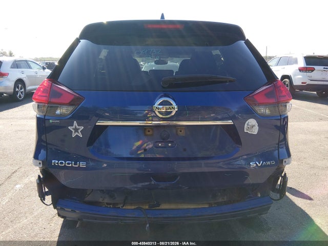 2017 Nissan Rogue Sv მანქანა იყიდება აუქციონზე, vin: KNMAT2MV2HP578519, აუქციონის ნომერი: 45940313