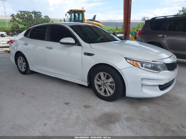 Aukcja sprzedaży 2016 Kia Optima Lx, vin: KNAGT4L35G5098844, numer aukcji: 45940343