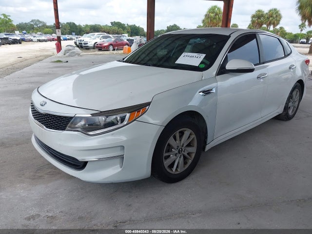 2016 Kia Optima Lx მანქანა იყიდება აუქციონზე, vin: KNAGT4L35G5098844, აუქციონის ნომერი: 45940343