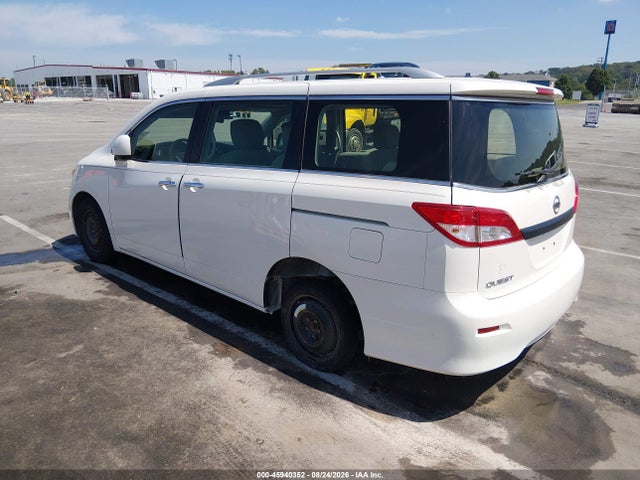 Продажа на аукционе авто 2014 Nissan Quest S, vin: JN8AE2KP8E9101323, номер лота: 45940352