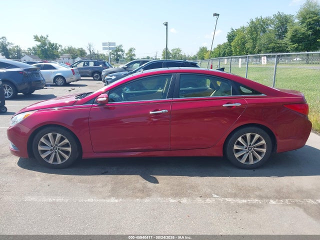 2014 Hyundai Sonata Limited მანქანა იყიდება აუქციონზე, vin: 5NPEC4AC6EH899339, აუქციონის ნომერი: 45940417
