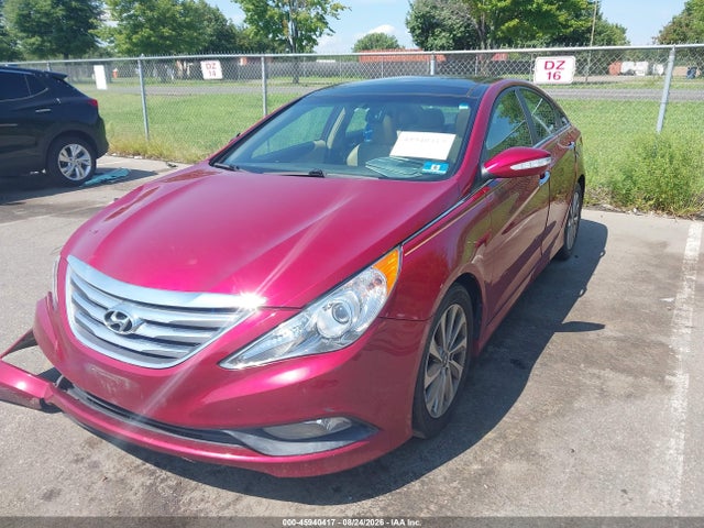 2014 Hyundai Sonata Limited მანქანა იყიდება აუქციონზე, vin: 5NPEC4AC6EH899339, აუქციონის ნომერი: 45940417