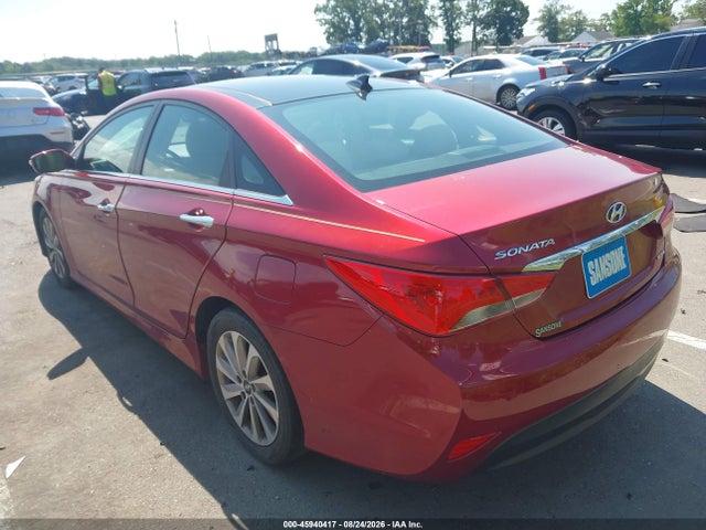 2014 Hyundai Sonata Limited მანქანა იყიდება აუქციონზე, vin: 5NPEC4AC6EH899339, აუქციონის ნომერი: 45940417