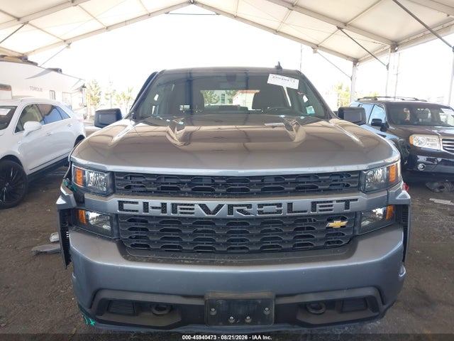 45940473 :رقم المزاد ، 3GCPWBEK4MG408019 vin ، 2021 Chevrolet Silverado 1500 2wd  Short Bed Custom مزاد بيع