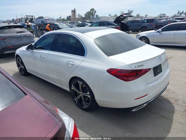 Auction sale of the 2026 Mercedes-benz C 300, vin: W1KAF4GB3TR322901, lot number: 45940478