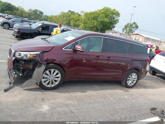 45940501 :رقم المزاد ، KNDMC5C14G6128064 vin ، 2016 Kia Sedona Ex مزاد بيع