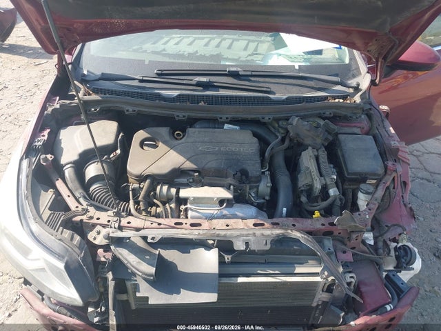 2016 Chevrolet Cruze Lt Auto მანქანა იყიდება აუქციონზე, vin: 1G1BE5SM0G7234740, აუქციონის ნომერი: 45940502