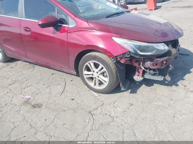 2016 Chevrolet Cruze Lt Auto მანქანა იყიდება აუქციონზე, vin: 1G1BE5SM0G7234740, აუქციონის ნომერი: 45940502