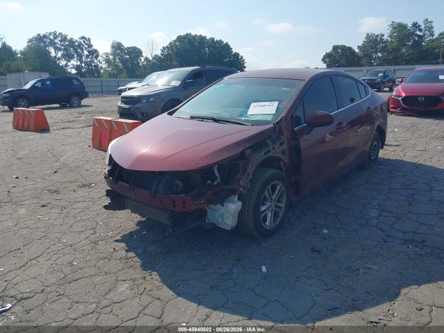 2016 Chevrolet Cruze Lt Auto მანქანა იყიდება აუქციონზე, vin: 1G1BE5SM0G7234740, აუქციონის ნომერი: 45940502