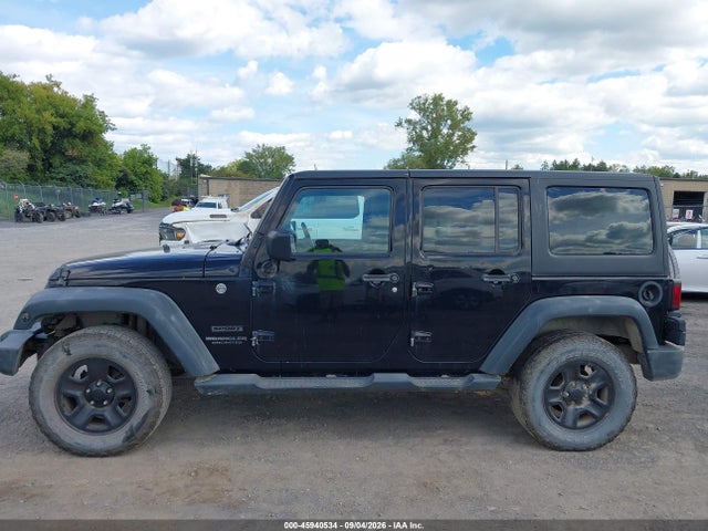 45940534 :رقم المزاد ، 1C4BJWKG5GL325576 vin ، 2016 Jeep Wrangler Unlimited Sport Rhd مزاد بيع