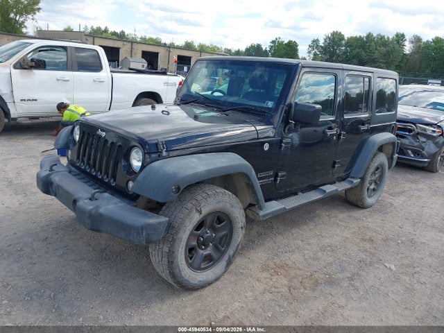 45940534 :رقم المزاد ، 1C4BJWKG5GL325576 vin ، 2016 Jeep Wrangler Unlimited Sport Rhd مزاد بيع