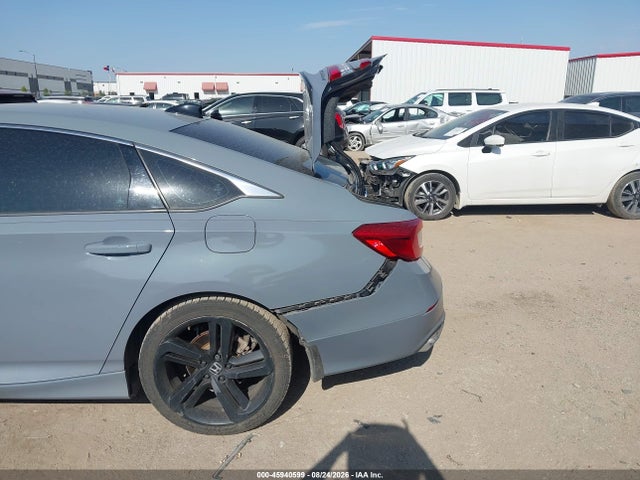 2022 Honda Accord Sport 2.0t მანქანა იყიდება აუქციონზე, vin: 1HGCV2F37NA008787, აუქციონის ნომერი: 45940599