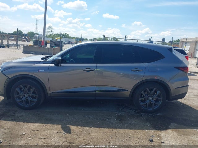 2022 Acura Mdx A-spec Package მანქანა იყიდება აუქციონზე, vin: 5J8YE1H06NL027631, აუქციონის ნომერი: 45940666