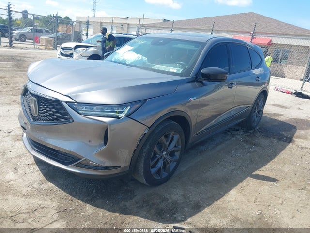 2022 Acura Mdx A-spec Package მანქანა იყიდება აუქციონზე, vin: 5J8YE1H06NL027631, აუქციონის ნომერი: 45940666
