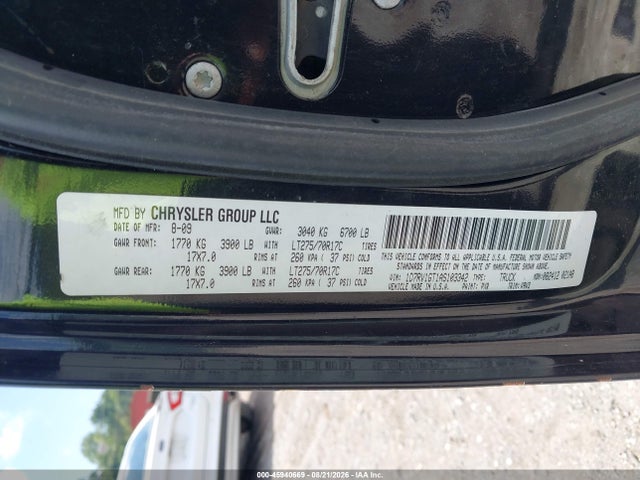 Aukcja sprzedaży 2010 Dodge Ram 1500 Slt/sport/trx, vin: 1D7RV1GT1AS103342, numer aukcji: 45940669