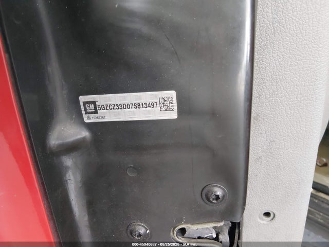 45940687 :رقم المزاد ، 5GZCZ33D07S813497 vin ، 2007 Saturn Vue 4 Cyl مزاد بيع