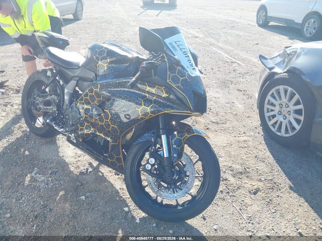 Auction sale of the 2022 Yamaha Yzfr7, vin: JYARM38E8NA001665, lot number: 45940777
