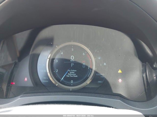 45940786 :رقم المزاد ، JTHBA1D26H5043343 vin ، 2017 Lexus Is 200t مزاد بيع