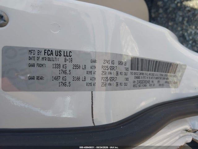 2019 Dodge Grand Caravan Se მანქანა იყიდება აუქციონზე, vin: 2C4RDGBG7KR524429, აუქციონის ნომერი: 45940831