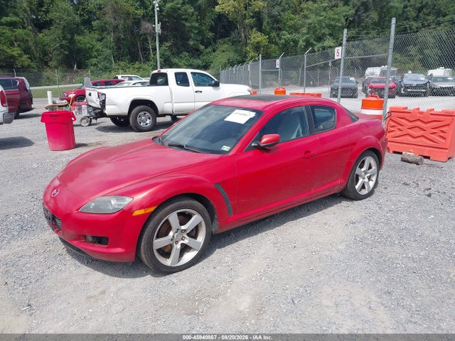 45940867 :رقم المزاد ، JM1FE173940106616 vin ، 2004 Mazda Rx-8 6 Speed Manual مزاد بيع