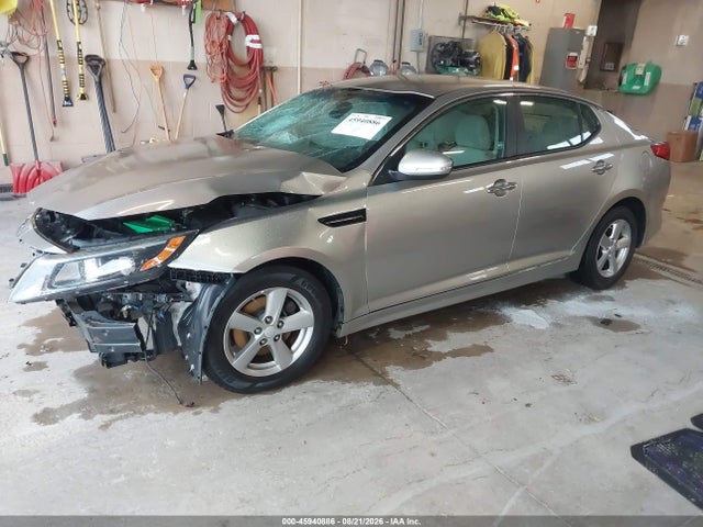 2015 Kia Optima Lx მანქანა იყიდება აუქციონზე, vin: 5XXGM4A74FG368808, აუქციონის ნომერი: 45940886